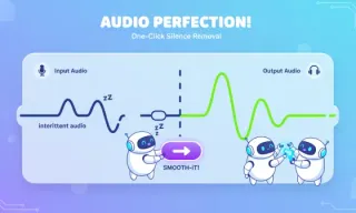 One-Click AI Silence Removal